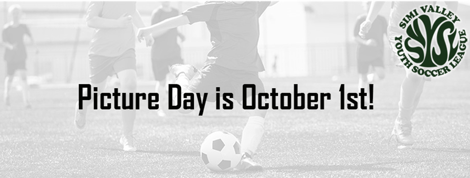 Picture Day is Oct 1st!