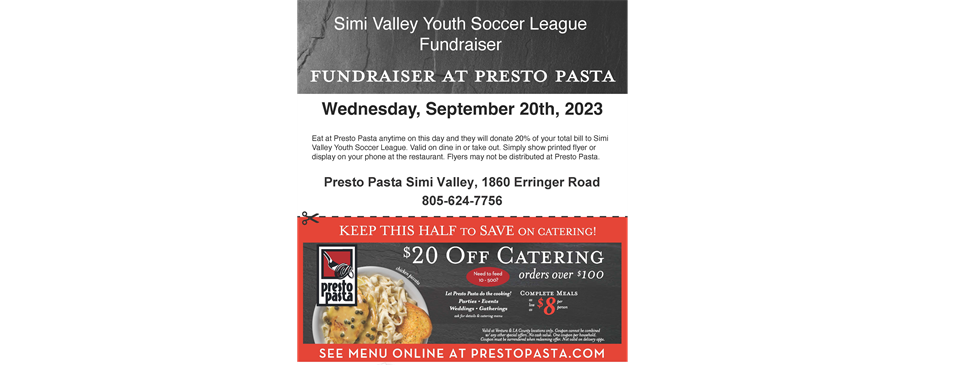 Fundraiser Tonight!